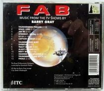 FAB - CD - Music from Gerry Anderson TV Shows by Barry Gray - Silva Screens Records 1992