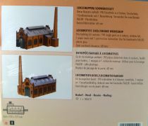 Faller 120159 Ho Locomotive Shed Engine Workshop Mint in sealed box