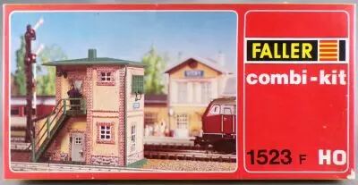 Faller 1523 F Ho Sncf Poste d\'Aiguillage Neuf Boite