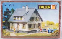 Faller 2214 N Scale House with Garage Mint in Box