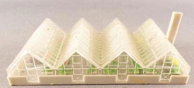 Faller 2225 N Scale Greenhouse Garden Built