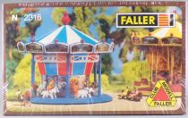Faller 2316 N Scale Children\'s Rounabout Mint in Box