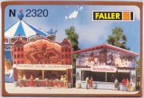 Faller 2320 N Scale 2 x Carnival Midway Booths Mint in Box