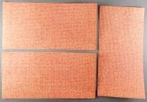 Faller 608 Ho 3 Feuilles Plaque Carton Mur Briques 25x12,5cm