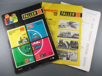 Faller 871F Catalogue 1971/72 Circuits AMS Trains Ech Ho Hit Train Hit Car + Tarifs