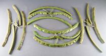 Faller AMS 4070 - Green Straight & Curved Embankment Sections Mint in Box