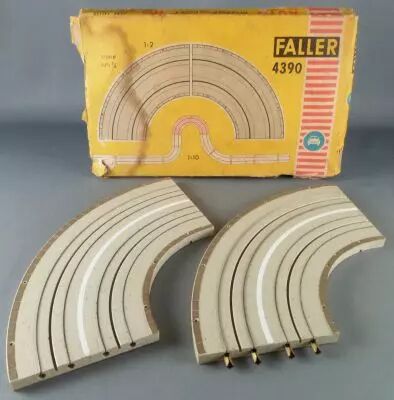 Faller AMS 4390 - 2 Virages 90� Piste Circuit Boite 2