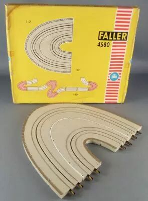 Faller AMS 4580 - Virage 180� �pingle � Cheveux Piste Circuit Boite 3