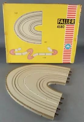 Faller AMS 4580 - Virage 180� �pingle � Cheveux Piste Circuit Boite 4