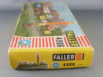 Faller AMS 4906 - Tribunes Tour Shell Panneaux Pub Départ Arrivée Boite
