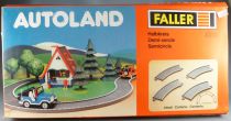 Faller Autoland 3216 4 Pistes Demi Cercle Neuve Boite Playland E-Train Playtrain