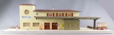 Faller B-103 Ho Sncf Gare de La Rochepot Assembl�e Anim�e