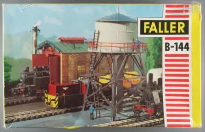 Faller B-144 Ho Sncf Ch�teau d\'Eau D�p�t Triage Rotonde Neuf Boite