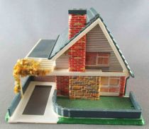 Faller B-XXX Ho Brick & Wood House with Garage Built no box