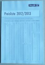 Faller Ech Ho N Z 2013 German Catalogue Railway Model Building 448 Pages + Price List 6 Pages