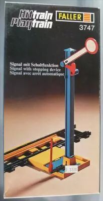 Faller Hittrain Playtrain 3747 Signal arret Automatique S�maphore Neuf Boite Playland Autoland E-Train