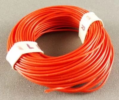 Faller Ho & N Fil de C�blage Electrique Rouge 10m Etat Neuf