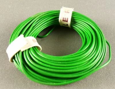 Faller Ho & N Fil de C�blage Electrique Vert 10m Etat Neuf