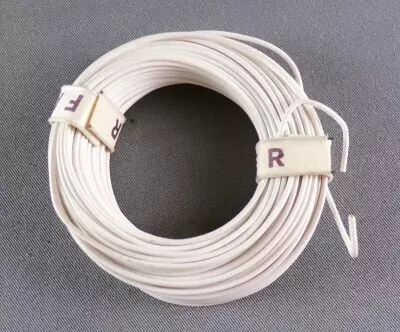 Faller Ho & N Scale White Cable Wire 10m Mint Condition