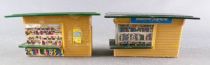 Faller Ho Sncf 2 x Small Covered Newspaper Kiosk Built