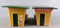 Faller Ho Sncf 2 x Small Covered Newspaper Kiosk Built