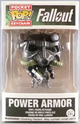 Fallout - Pocket Pop! Keychain - Power Armor Mint in Box