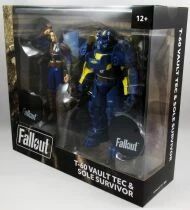Fallout 4 - McFarlane Toys - T-60 Vault Tec & Sole Survivor 7\  action-figures