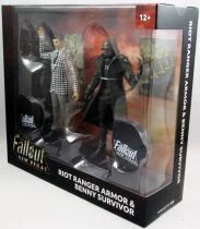 Fallout New Vegas - McFarlane Toys - Riot Ranger Armor & Benny Survivor - Figurines 17cm