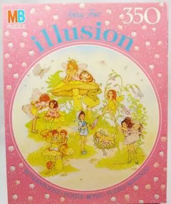 Fantasy Forest Illusion - Puzzle Rond 350 pi�ces MB (ref.625343602)