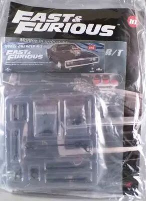 Fast & Furious - Altaya - Dodge Charger R/T - Vehicule M�tal 1/8 - P��ces N�10 & Fascicule Neuf Blister 