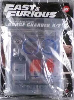 Fast & Furious - Altaya - Dodge Charger R/T - Vehicule M�tal 1/8 - P��ces N�16 & Fascicule Neuf Blister 