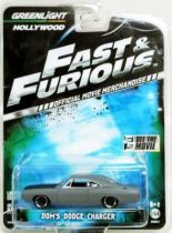 Fast & Furious - Dom\'s Dodge Charger (métal 1:64ème) Greenlight Hollywood