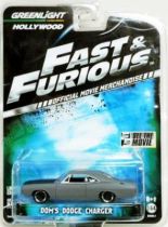 Fast & Furious - Dom\'s Dodge Charger (métal 1:64ème) Greenlight Hollywood