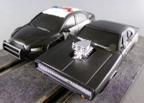 Fast & Furious - Dragon-I Toys - Dodge Charger R/T 1970 & Metropolitan Police Car - Slot Cars Vehicles 1:43