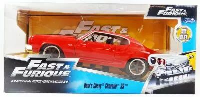 Fast & Furious - Jada - Dom\'s Chevy Chevelle SS - Vehicule m�tal 1:24�me