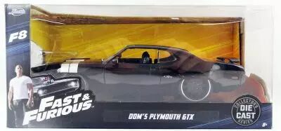 Fast & Furious - Jada - Dom\'s Plymouth GTX - Vehicule m�tal 1:24�me
