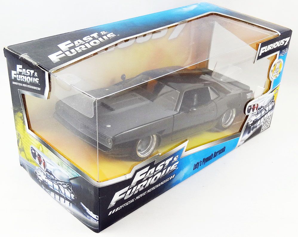 Fast & Furious - Jada - Letty's Plymouth Barracuda - 1:24 scale Die ...