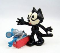 Felix le Chat - Figurine COMICS SPAIN - Felix avec une souris dans le sac