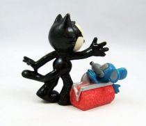 Felix le Chat - Figurine COMICS SPAIN - Felix avec une souris dans le sac