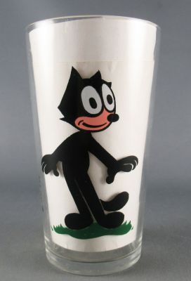 Felix Le Chat Verre A Moutarde 1965 Felix Debout Felix Le Chat Verre A Moutarde 1965 Felix Debout