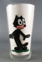 Felix the Cat - 1965 Mustard glass - Standing Felix