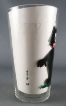 Felix the Cat - 1965 Mustard glass - Standing Felix