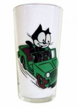 Felix the Cat - Mustard glass