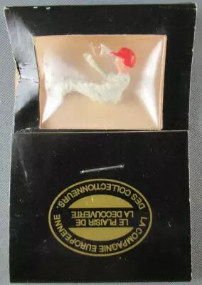 F.F. Models Pilote Conduisant Combi Blanc Casque Rouge 1/43 Neuf Neuf Boite