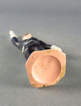 Figurine Plastique 50 mm - Agent Circulation Bâton Bras Droit Levé Police Policier TdF