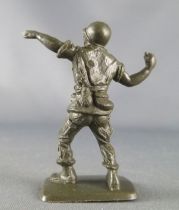Figurine Publicitaire Bonux - Soldats Contemporains - Infanterie lanceur grenade