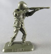 Figurine Publicitaire Bonux - Soldats Contemporains - Infanterie tireur fusil debout