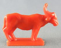 Figurine Publicitaire Café de Paris - Animaux Sauvages & Domestiques - Buffle (orange)