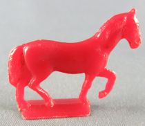 Figurine Publicitaire Café de Paris - Animaux Sauvages & Domestiques - Cheval (rouge)