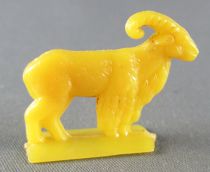 Figurine Publicitaire Café de Paris - Animaux Sauvages & Domestiques - Mouflon (jaune)